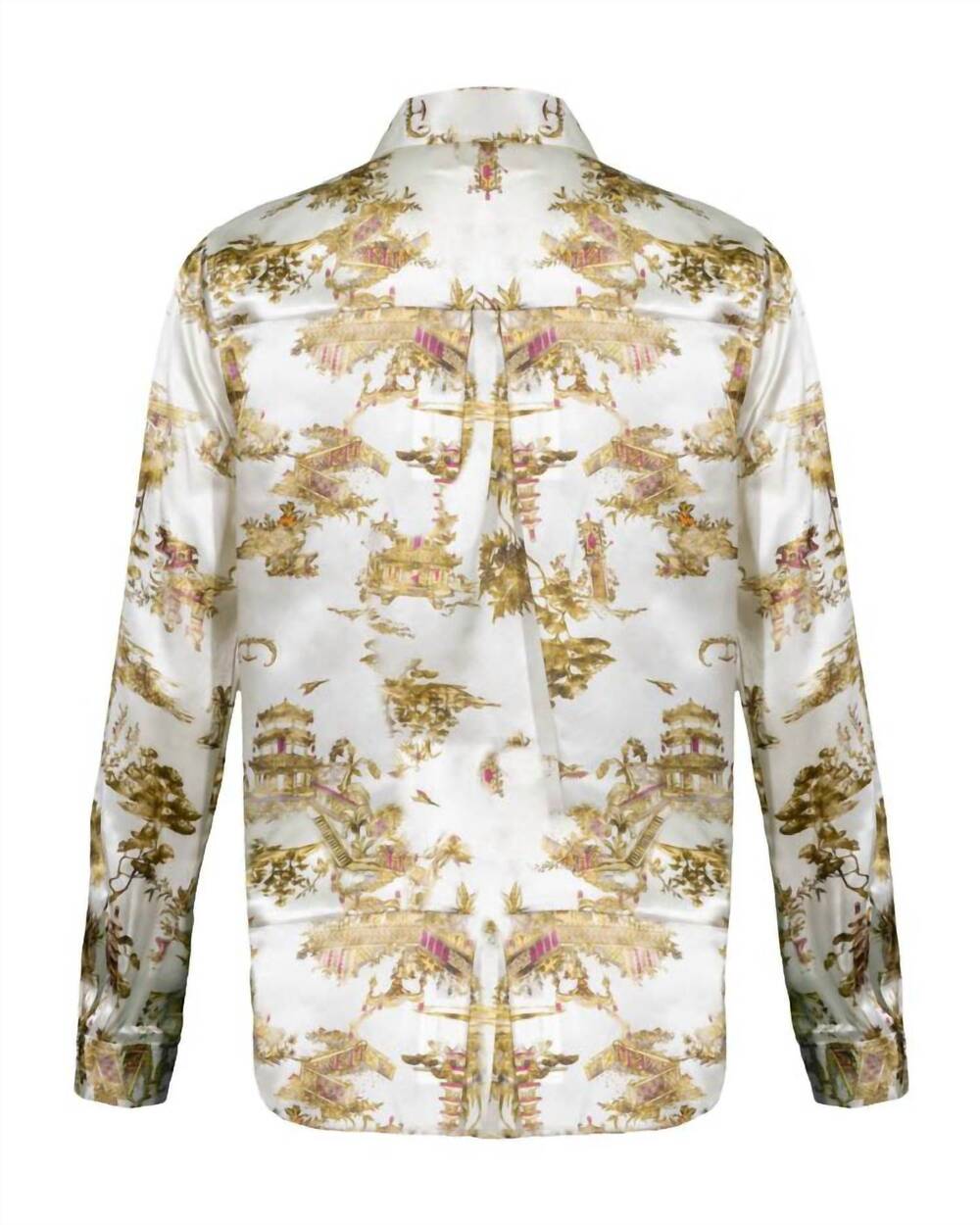 NEW L'AGENCE women's tyler long sleeve blouse - Picture 4 of 4